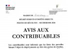 Dégrevements d'impôts - Perte de récoltes