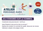 Atelier séniors sommeil - Neuves-Maisons
