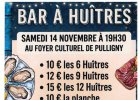 SOIRÉE BAR À HUÎTRES À PULLIGNY