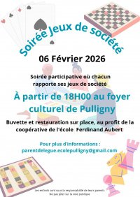 soirée jeux de société 6 février 2026