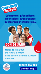Don du sang Ceintrey